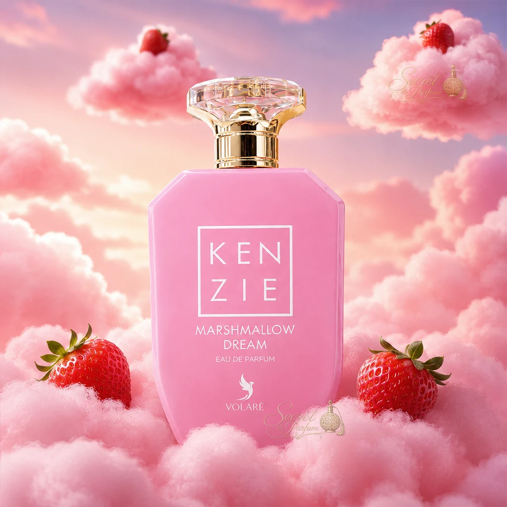 Kenzie Marshmallow Dream Eau de Parfum 100 ml – Volaré 4 Kenzie Marshmallow Dream Volaré parfum femme gourmand au sillage sucré et musqué