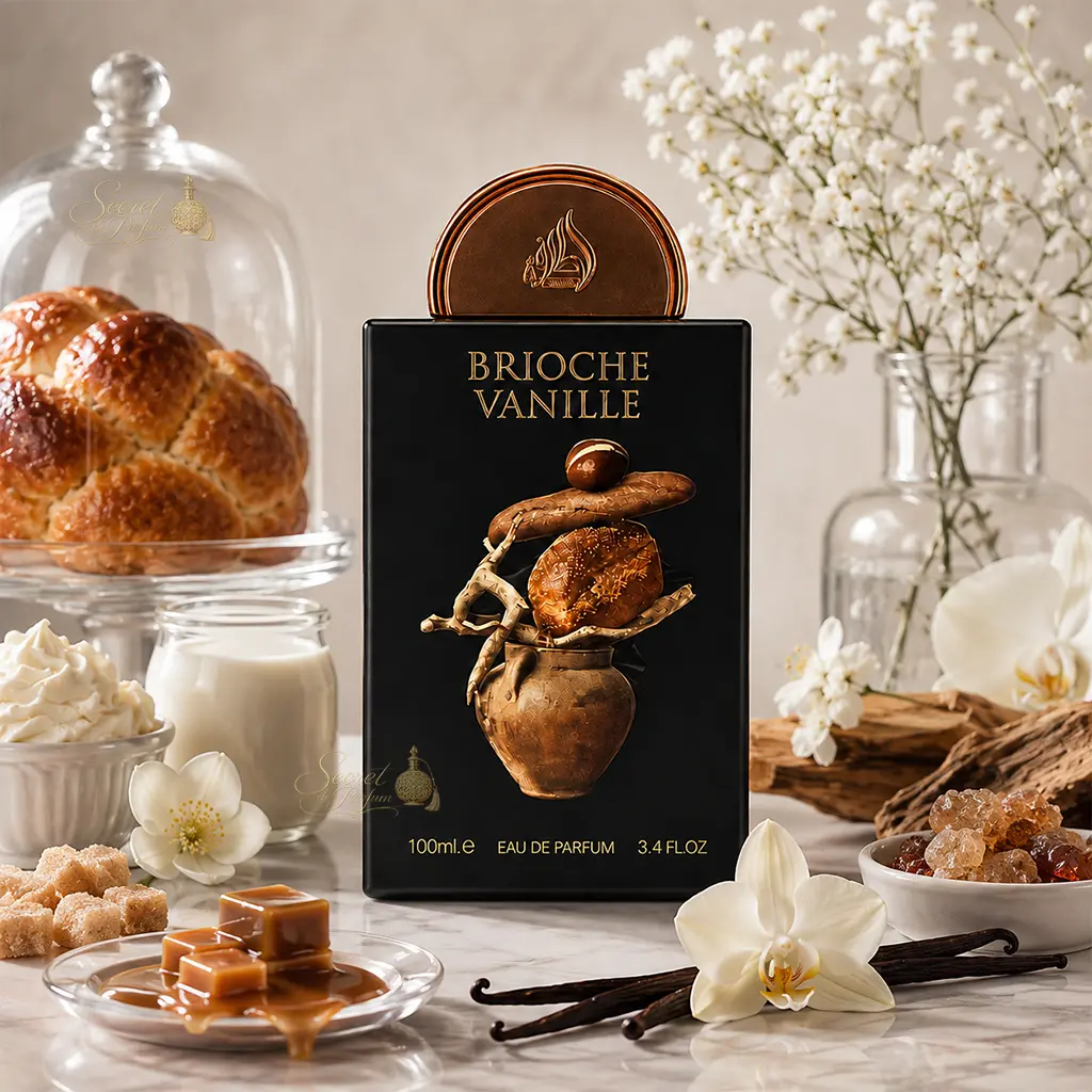 Brioche Vanille Lattafa Pride – Eau de Parfum Gourmande Vanillée 100 ml 4 Brioche Vanille Lattafa Pride parfum gourmand aux notes de vanille lait et caramel