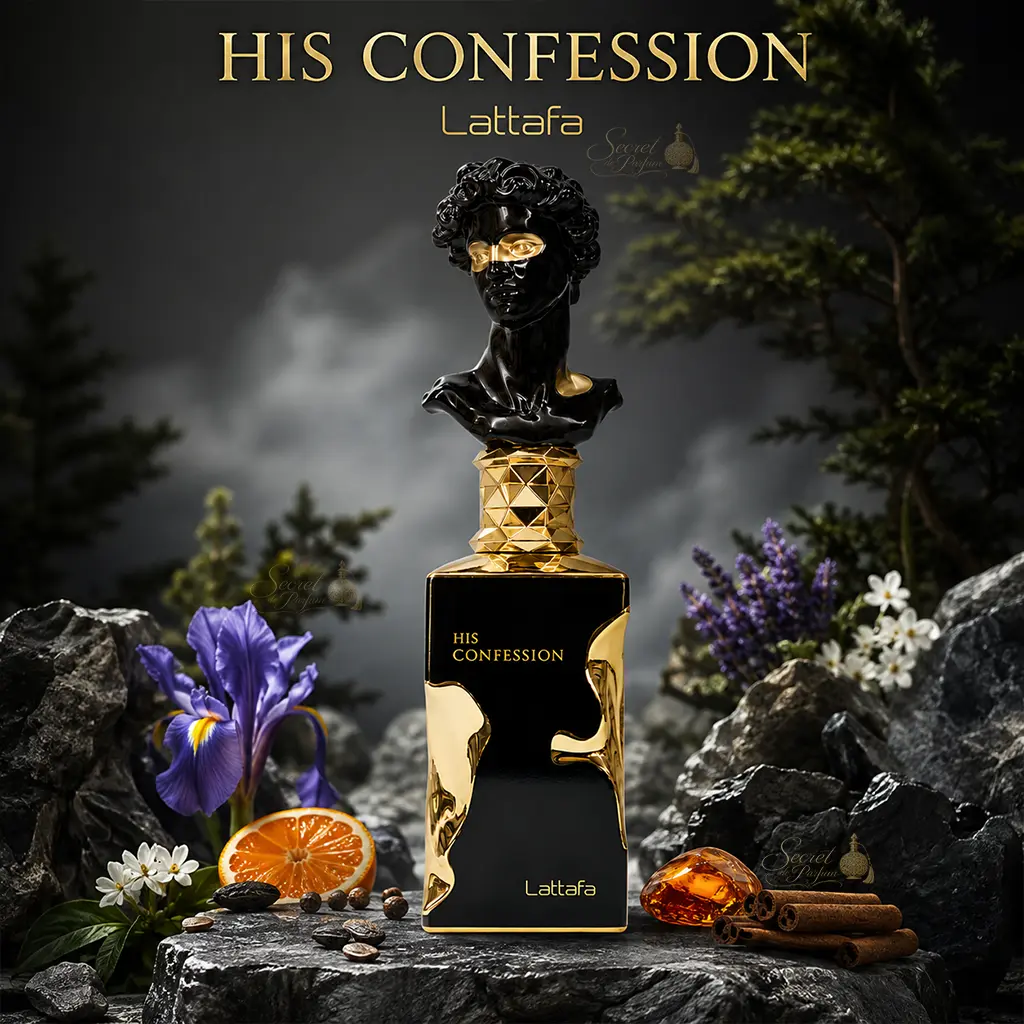 His Confession Lattafa – Eau de Parfum Homme Oriental Boisé Ambré 100 ml 5 His Confession Lattafa parfum homme oriental boisé ambré