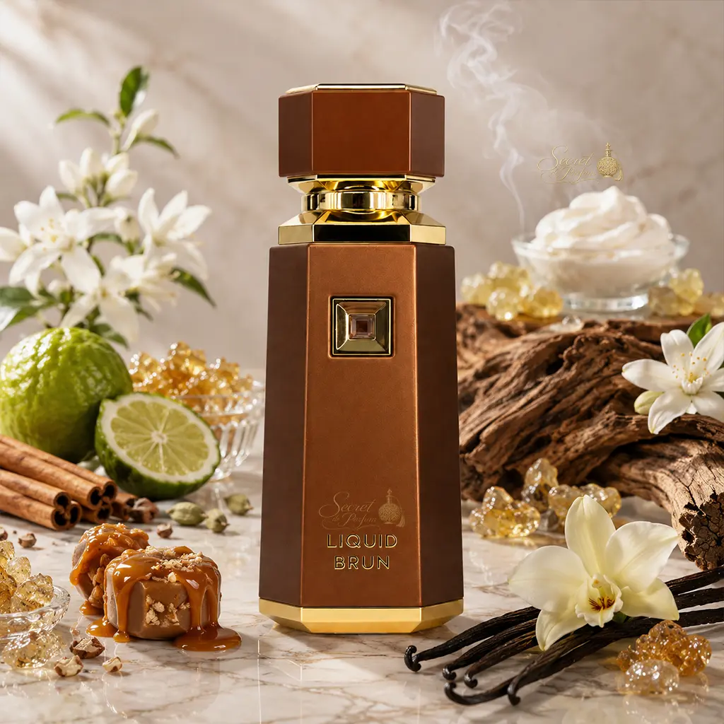 Liquid Brun French Avenue – Eau de Parfum Homme Vanillé Épicé 5 Liquid Brun French Avenue parfum gourmand vanille Bourbon et bois