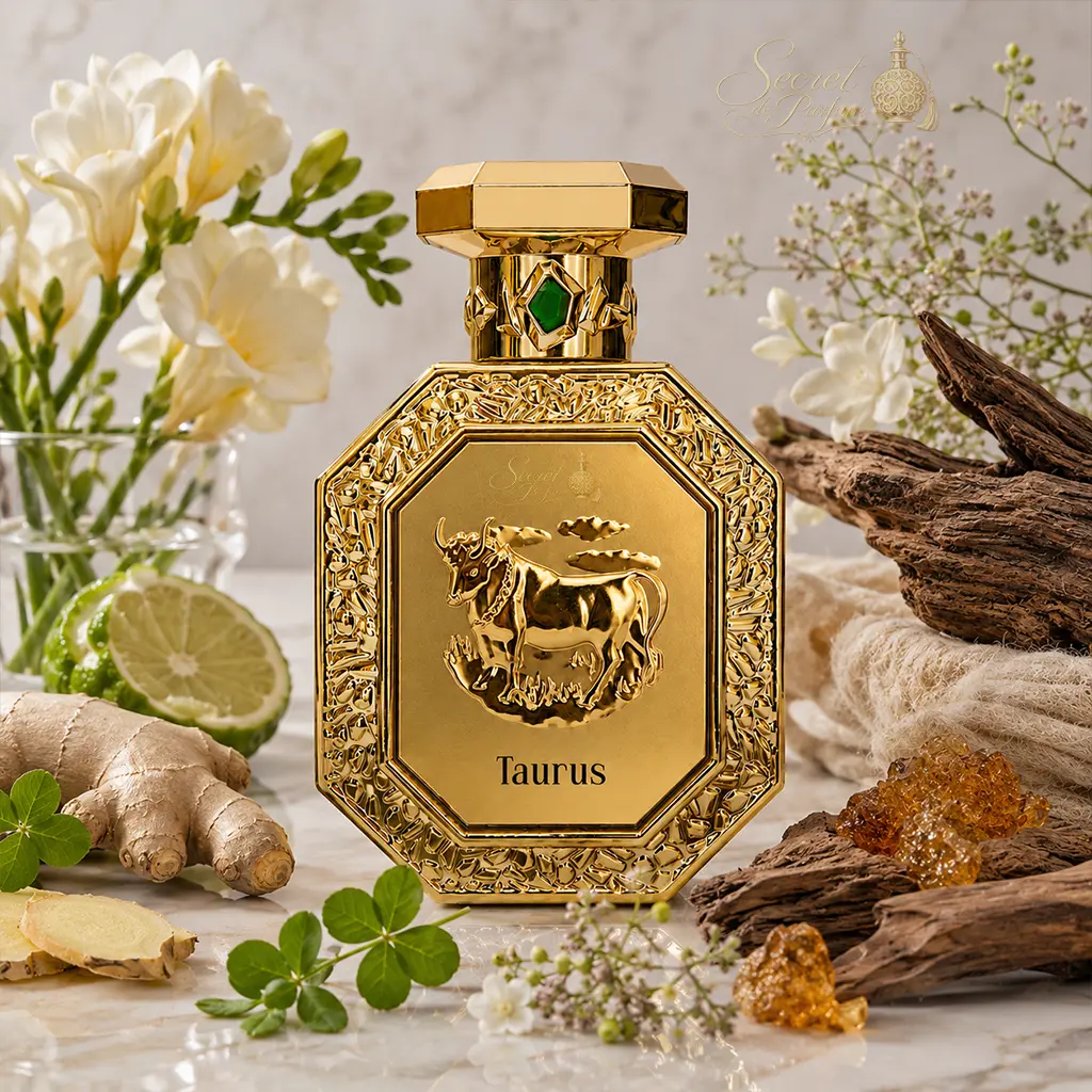 Taurus Genesis French Avenue – Eau de Parfum oriental boisé mixte 100 ml 4 Taurus French Avenue Genesis parfum mixte floral boisé musqué avec boîte