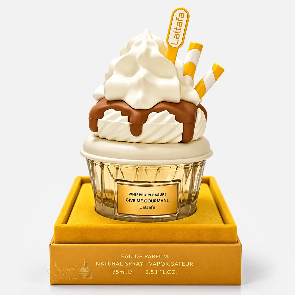 Whipped Pleasure Lattafa Give Me Gourmand – Eau de Parfum Mixte 75 ml 4 Flacon Whipped Pleasure Lattafa parfum gourmand au caramel