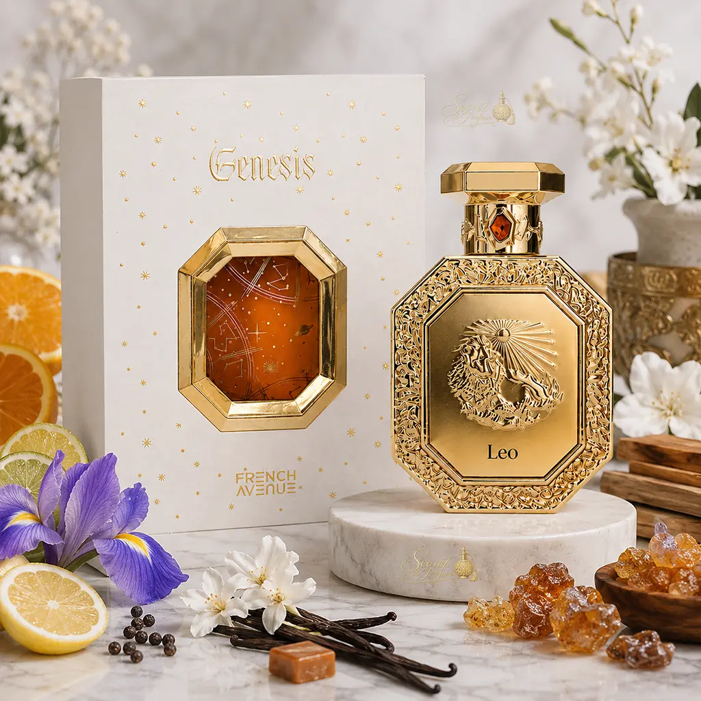 Leo French Avenue Genesis – Eau de Parfum Mixte 3 Leo French Avenue parfum oriental gourmand à la vanille et aux notes boisées