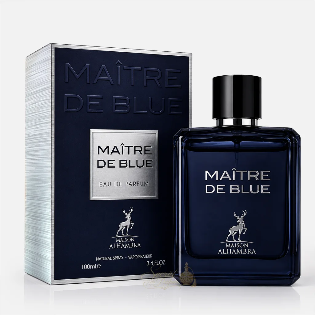 Maître de Blue Maison Alhambra – Eau de Parfum Homme 100 ml 5 Maître de Blue Maison Alhambra Eau de Parfum homme 100 ml avec boîte