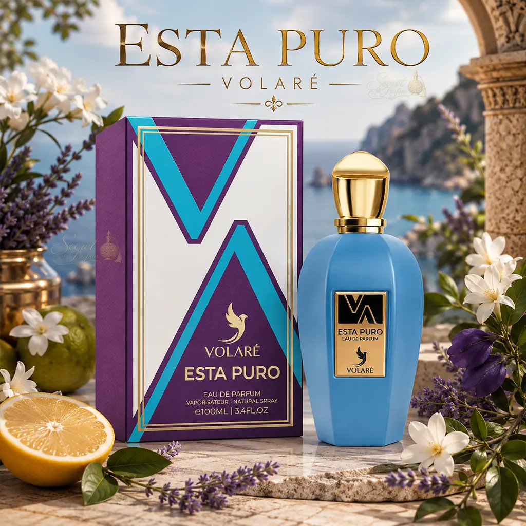 Esta Puro Volaré – Eau de Parfum Mixte 100 ml 3 Esta Puro Volaré Eau de Parfum 100 ml avec flacon et boîte
