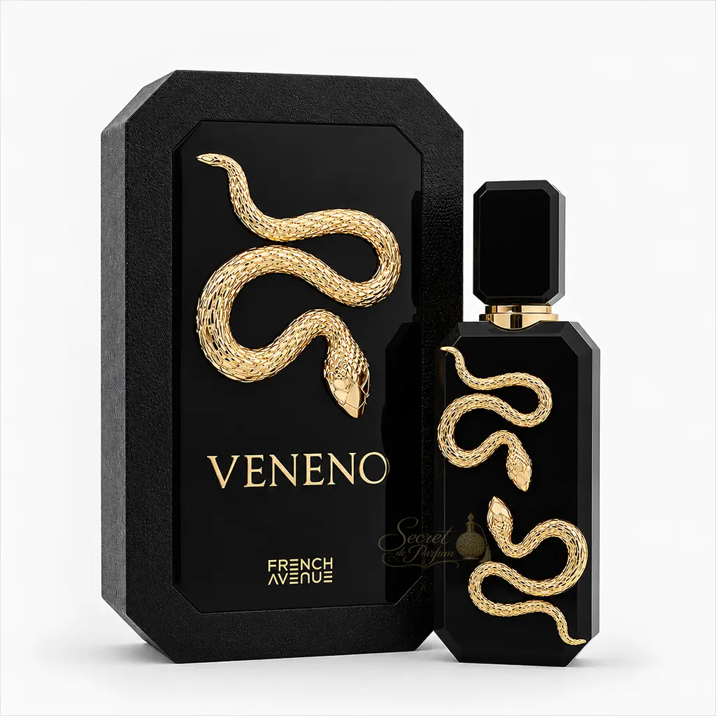 Veneno Noir French Avenue – Parfum Oriental Épicé Mixte 4 Flacon Veneno Noir French Avenue parfum oriental épicé mixte