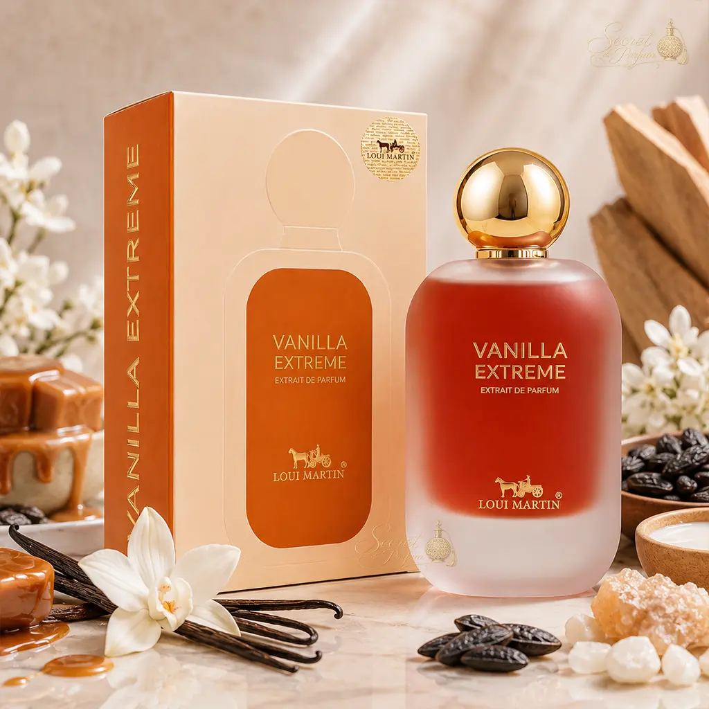 Vanilla Extreme Loui Martin – Extrait de Parfum Vanillé Gourmand 100 ml 3 Vanilla Extreme Loui Martin parfum gourmand à la vanille caramel fève tonka et bois de santal