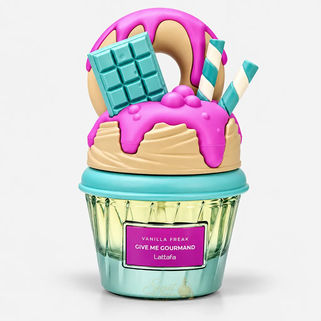 Vanilla Freak Lattafa Give Me Gourmand – Eau de Parfum Femme 75 ml 1 Vanilla Freak Lattafa parfum femme gourmand vanille cupcake amande et cannelle