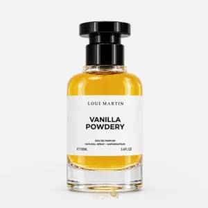 Flacon Vanilla Powdery Loui Martin Eau de Parfum vanillée 100 ml