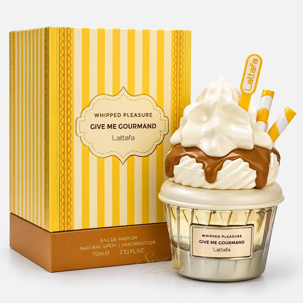 Whipped Pleasure Lattafa Give Me Gourmand – Eau de Parfum Mixte 75 ml 5 Whipped Pleasure Lattafa Give Me Gourmand Eau de Parfum mixte 75 ml