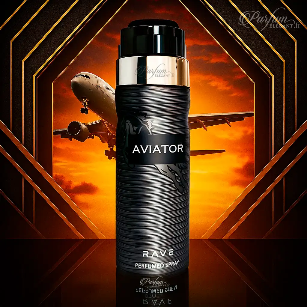Aviator Rave – Déodorant Parfumé Homme 200ml 2 Aviator Rave – Déodorant Parfumé Homme 200ml – Image 2