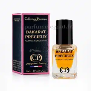 Roll-on Bakarat Précieux Collection Platinium 5ml – Musc Parfumé