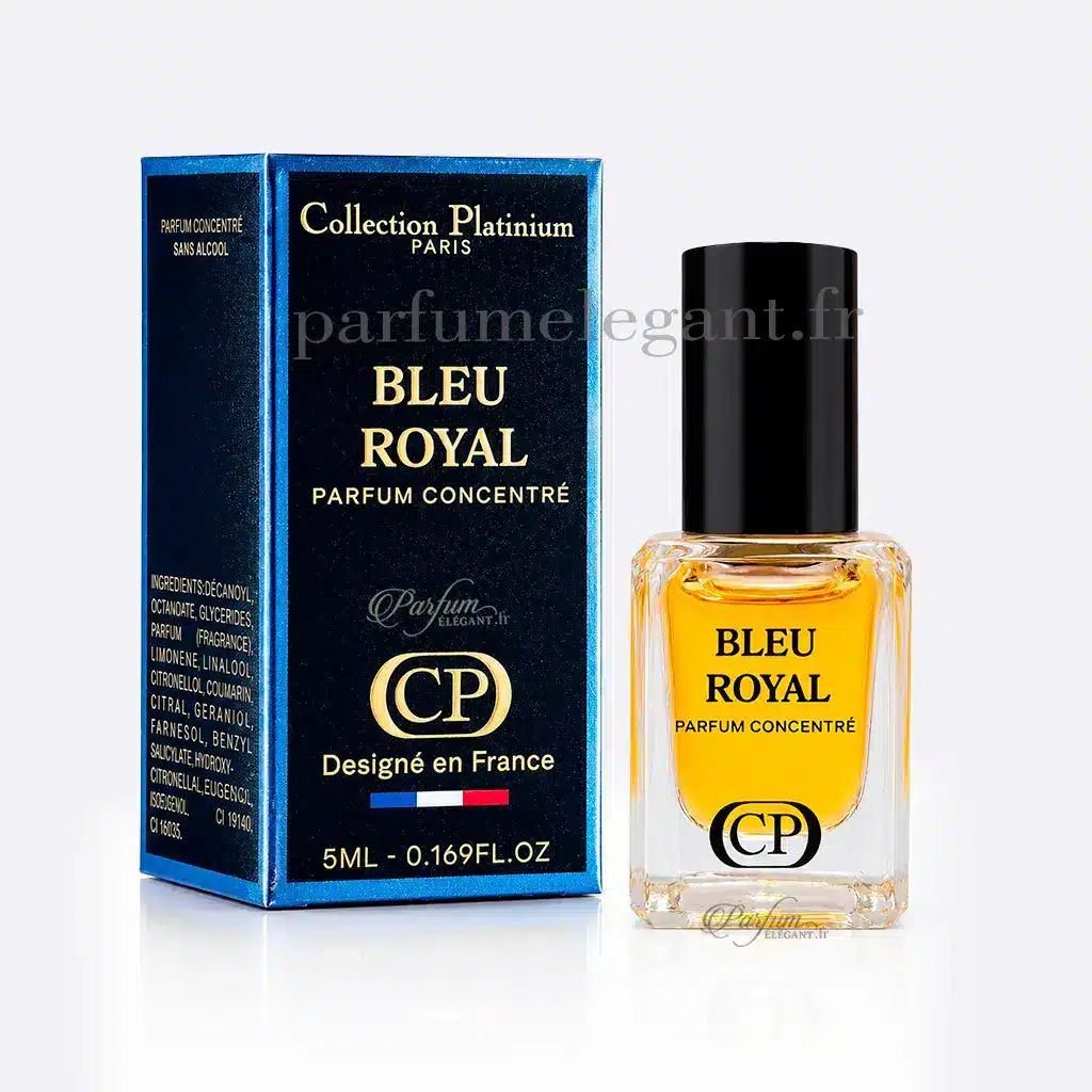 Bleu Royal Collection Platinium 5ml – Musc Parfumé 1 Bleu Royal Collection Platinium 5ml – Musc Parfumé