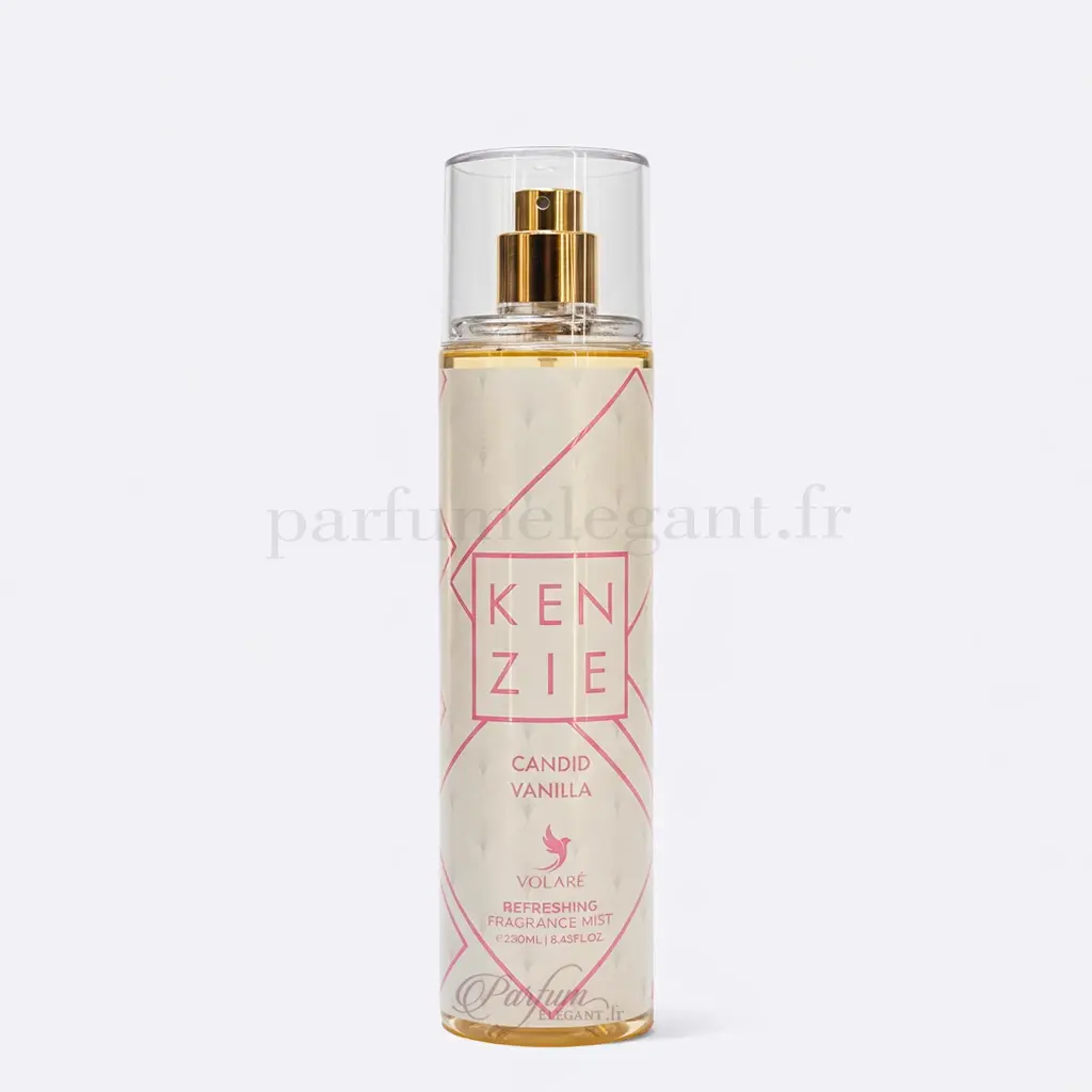 Candid Vanilla – Brume Parfumée Gourmande Vanillée 250ml 1 Candid Vanilla – Brume Parfumée Gourmande Vanillée 250ml