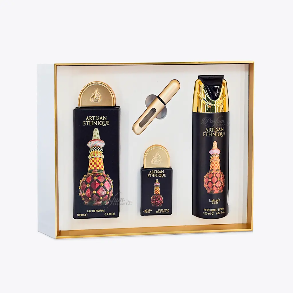 Coffret Parfum Artisan Ethnique – Lattafa Pride 1 Coffret Parfum Artisan Ethnique – Lattafa Pride