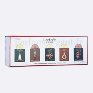 Coffret Lattafa Pride – 5 Miniatures Eau de Parfum 20ml