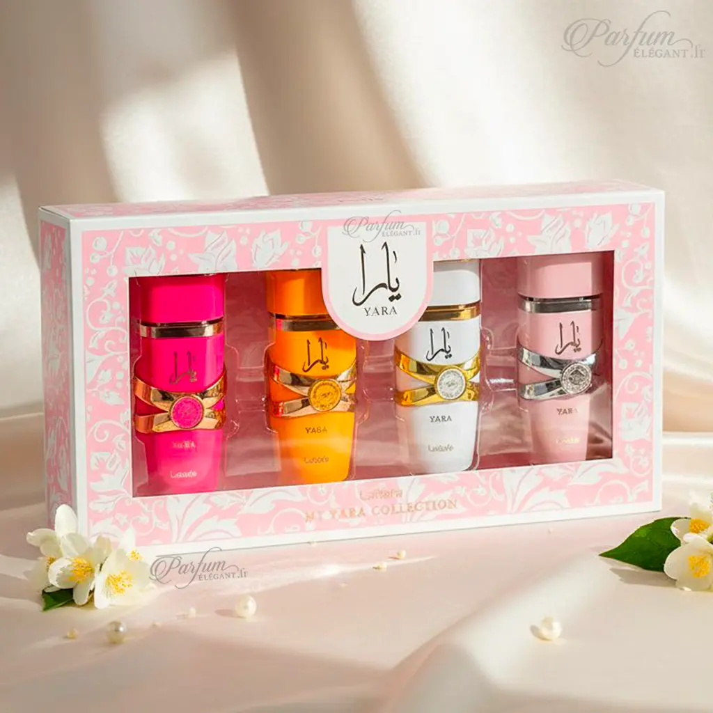 Coffret 4 Mini Yara Lattafa 25ml 3 Coffret 4 Mini Yara Lattafa 25ml – Image 3