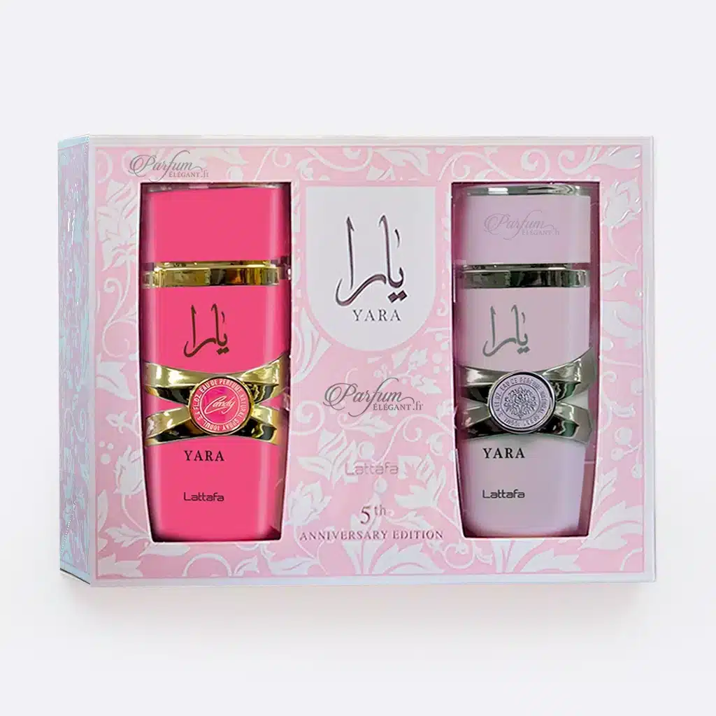 Coffret Duo Yara – Édition 5ᵉ Anniversaire – Lattafa 1 Coffret Duo Yara – Édition 5ᵉ Anniversaire – Lattafa