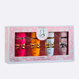 Coffret 4 Mini Yara Eau de Parfum 25 ml – Lattafa (Collection Yara Dubai)