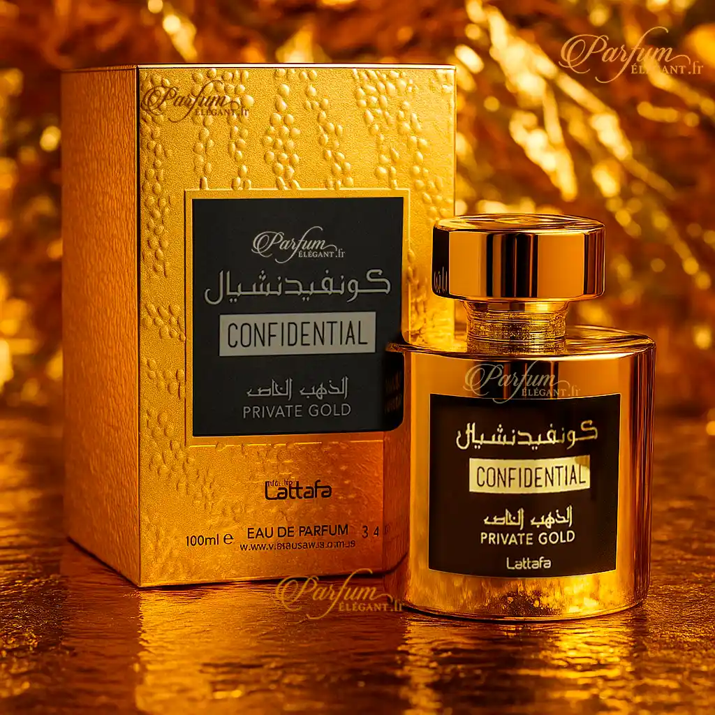 Confidential Private Gold – Parfum Fruité Musqué Floral 100ml 3 Confidential Private Gold – Parfum Fruité Musqué Floral 100ml – Image 3