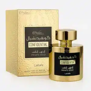 Confidential Private Gold – Parfum Fruité Musqué Floral 100ml
