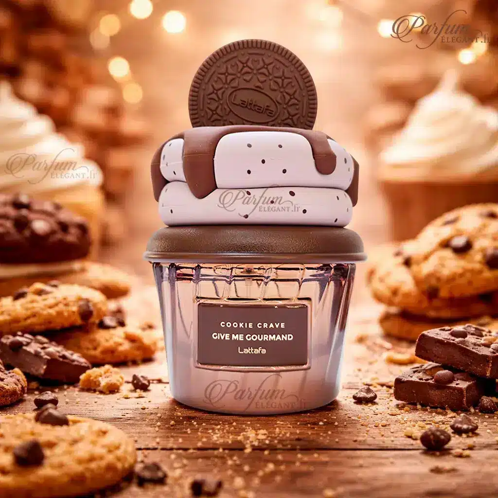 Cookie Crave – Give Me Gourmand Lattafa | Parfum Gourmand Vanillé & Chocolaté 2 Cookie Crave – Give Me Gourmand Lattafa | Parfum Gourmand Vanillé & Chocolaté – Image 2