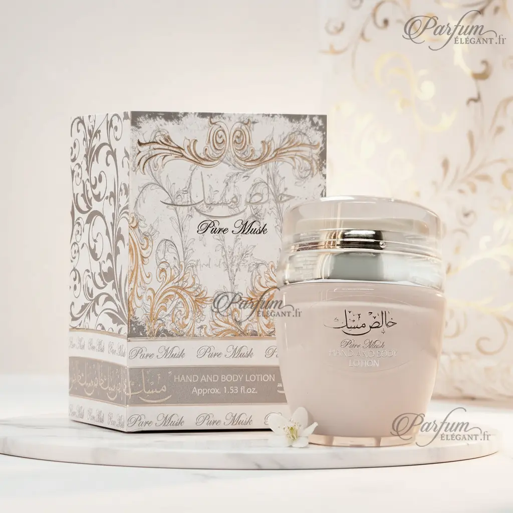 Pure Musk Crème Corps & Mains Ard Al Zaafaran 45ml – Soin Musqué Parfumé 3 Pure Musk Crème Corps & Mains Ard Al Zaafaran 45ml – Soin Musqué Parfumé – Image 3