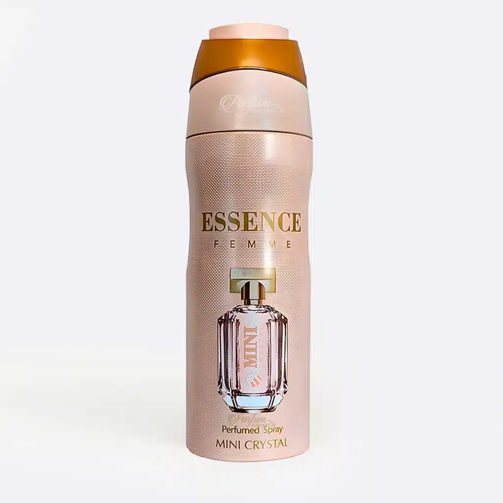 Essence Femme Mini Crystal – Déodorant Parfumé Femme 200ml 1 Essence Femme Mini Crystal – Déodorant Parfumé Femme 200ml