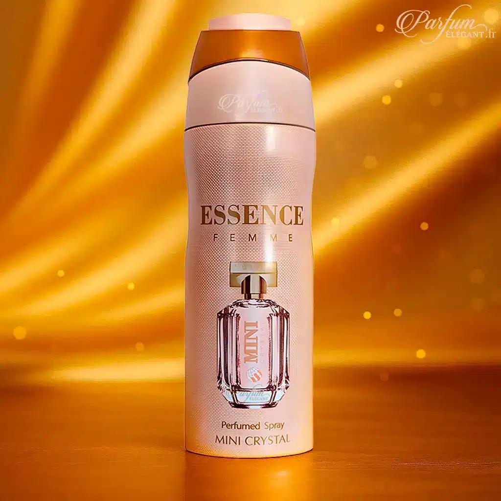 Essence Femme Mini Crystal – Déodorant Parfumé Femme 200ml 2 Essence Femme Mini Crystal – Déodorant Parfumé Femme 200ml – Image 2