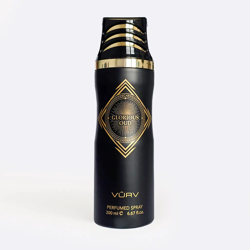 Glorious Oud Vurv – Déodorant Parfumé Mixte 200ml 1 Glorious Oud Vurv – Déodorant Parfumé Mixte 200ml