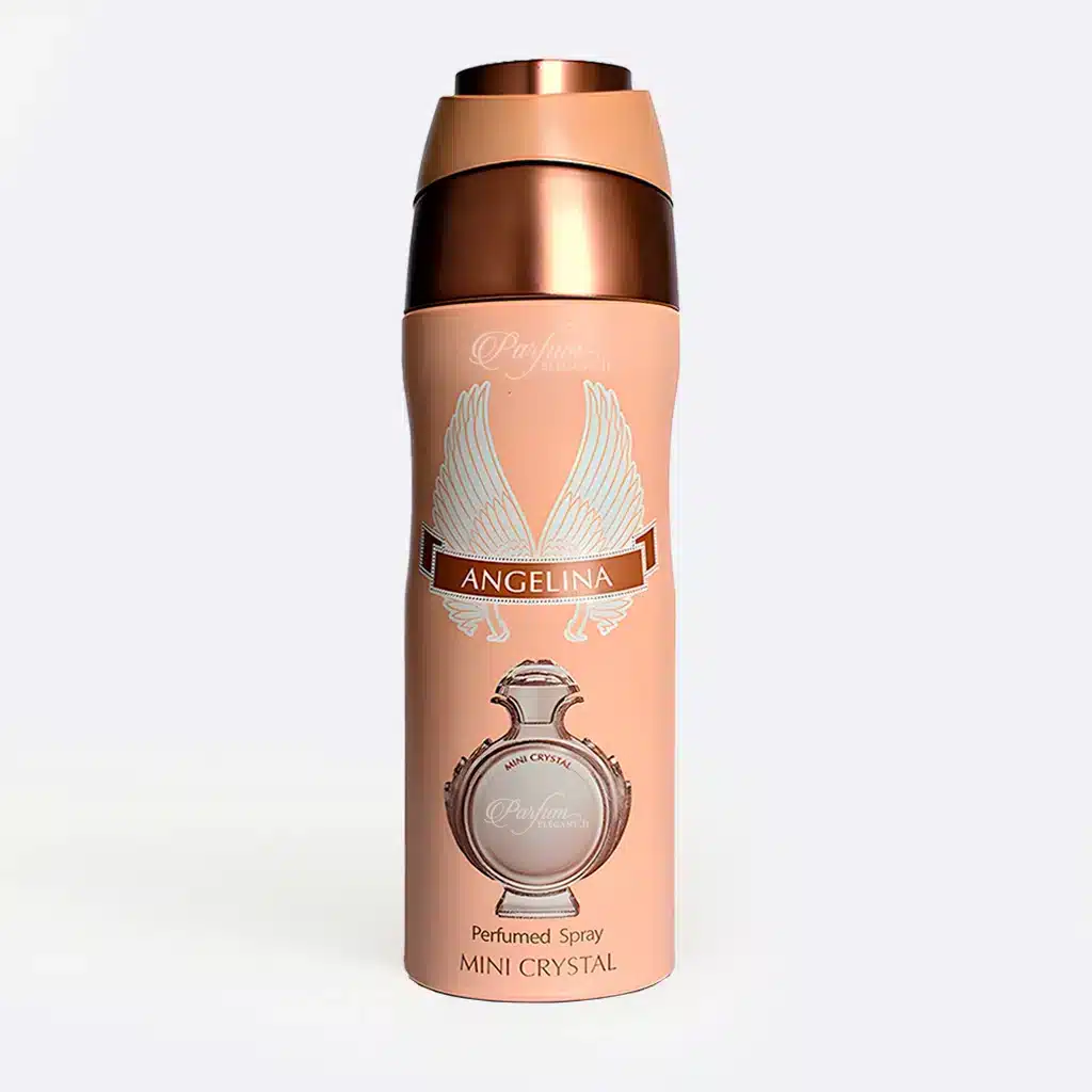 Angelina Mini Crystal – Déodorant Parfumé Femme 200ml 1 Angelina Mini Crystal – Déodorant Parfumé Femme 200ml