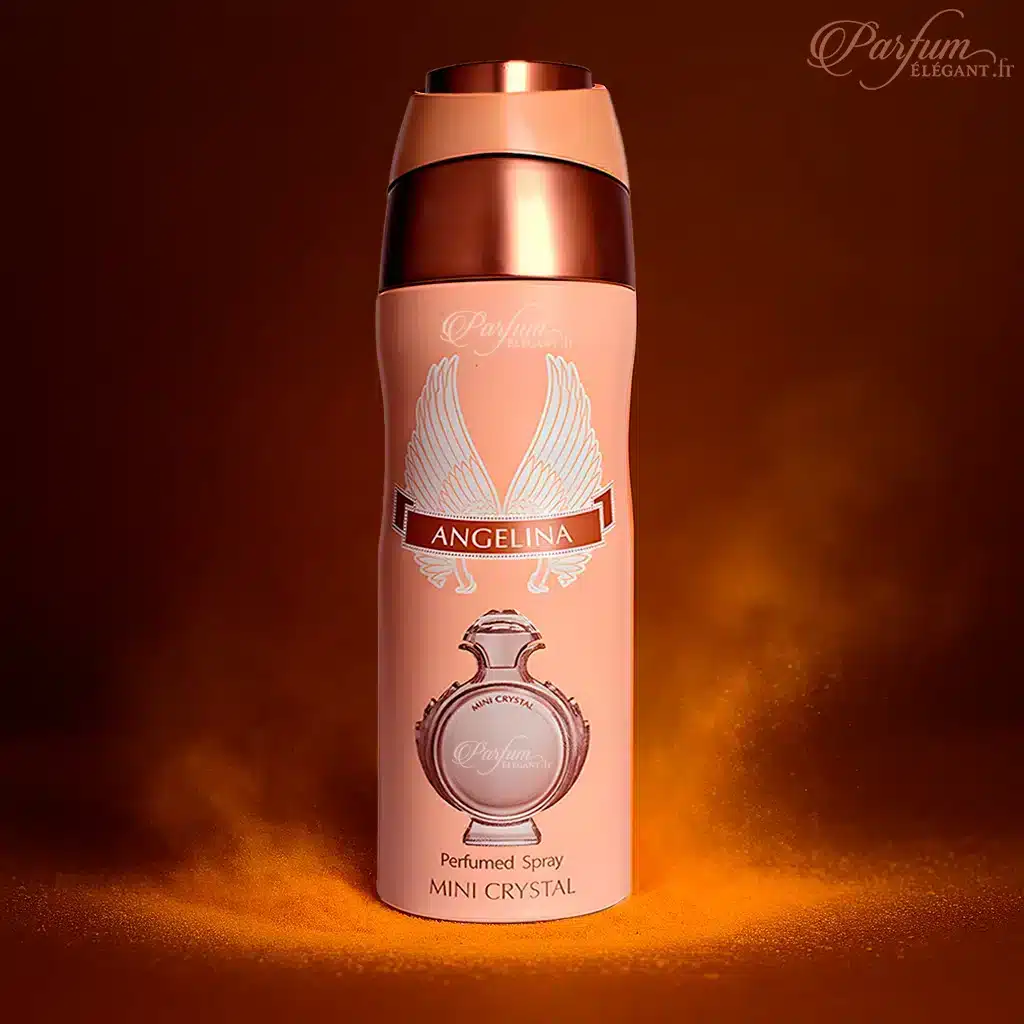 Angelina Mini Crystal – Déodorant Parfumé Femme 200ml 2 Angelina Mini Crystal – Déodorant Parfumé Femme 200ml – Image 2
