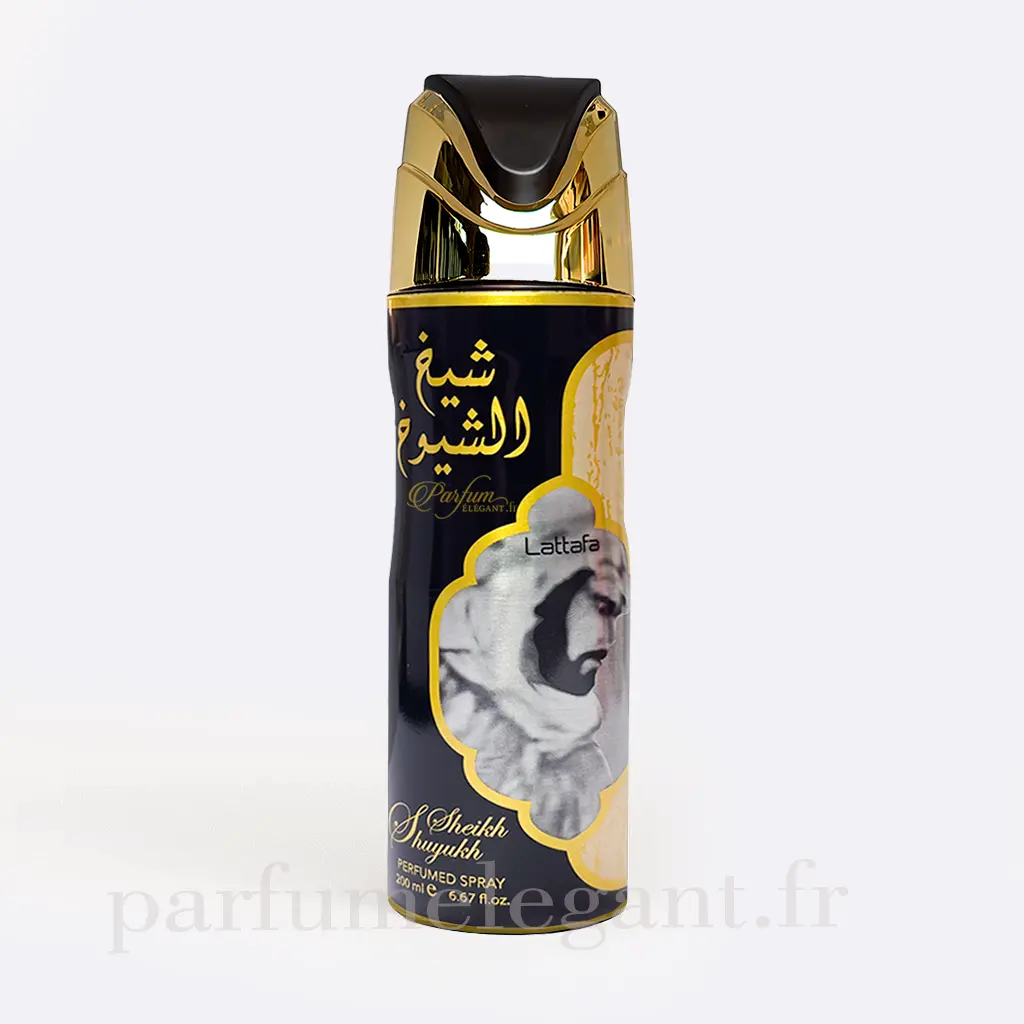 Sheikh Shuyukh Lattafa – Déodorant Spray Homme 200ml 1 Sheikh Shuyukh Lattafa – Déodorant Spray Homme 200ml