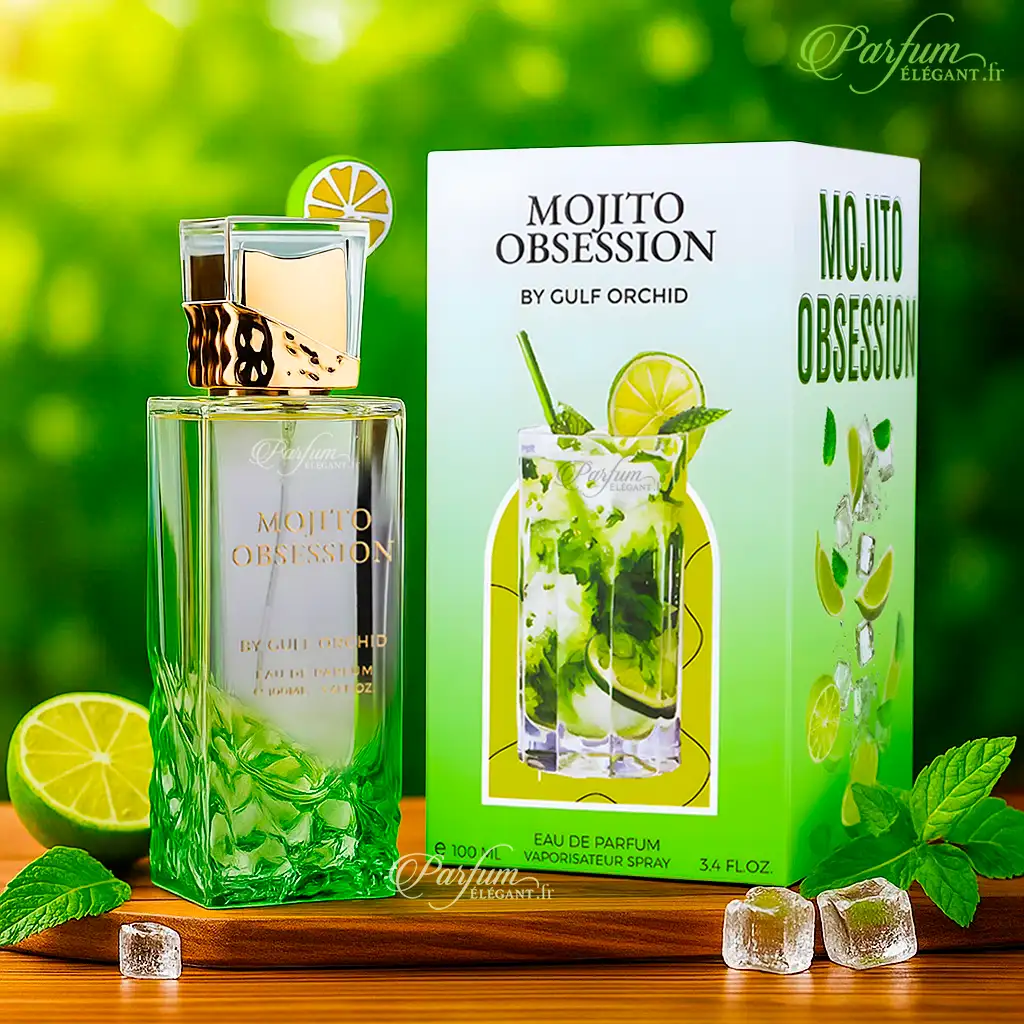 Mojito Obsession – Parfum menthe citron frais et pétillant 100 ml 3 Mojito Obsession – Parfum menthe citron frais et pétillant 100 ml – Image 3
