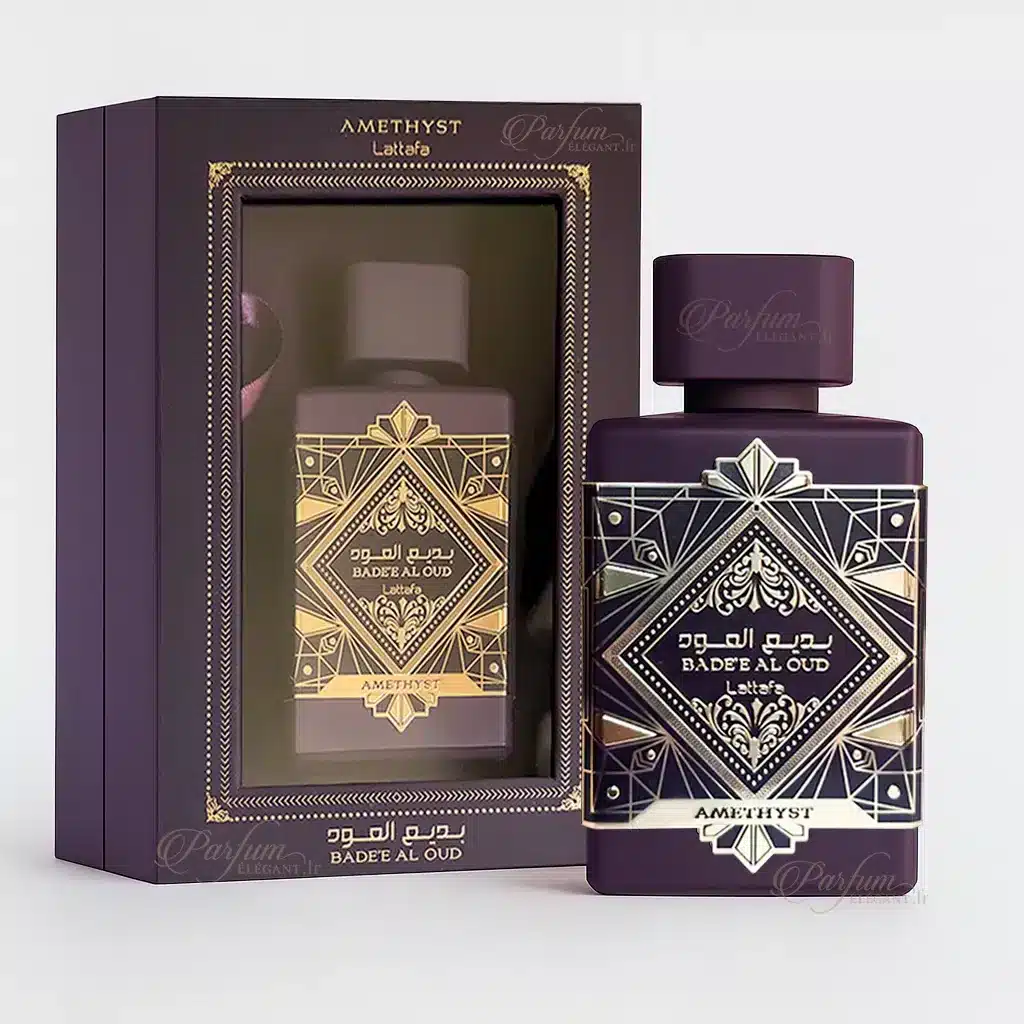Badee Al Oud Amethyst – Parfum ambré oriental 100 ml signé Lattafa 1 Badee Al Oud Amethyst – Parfum ambré oriental 100 ml signé Lattafa