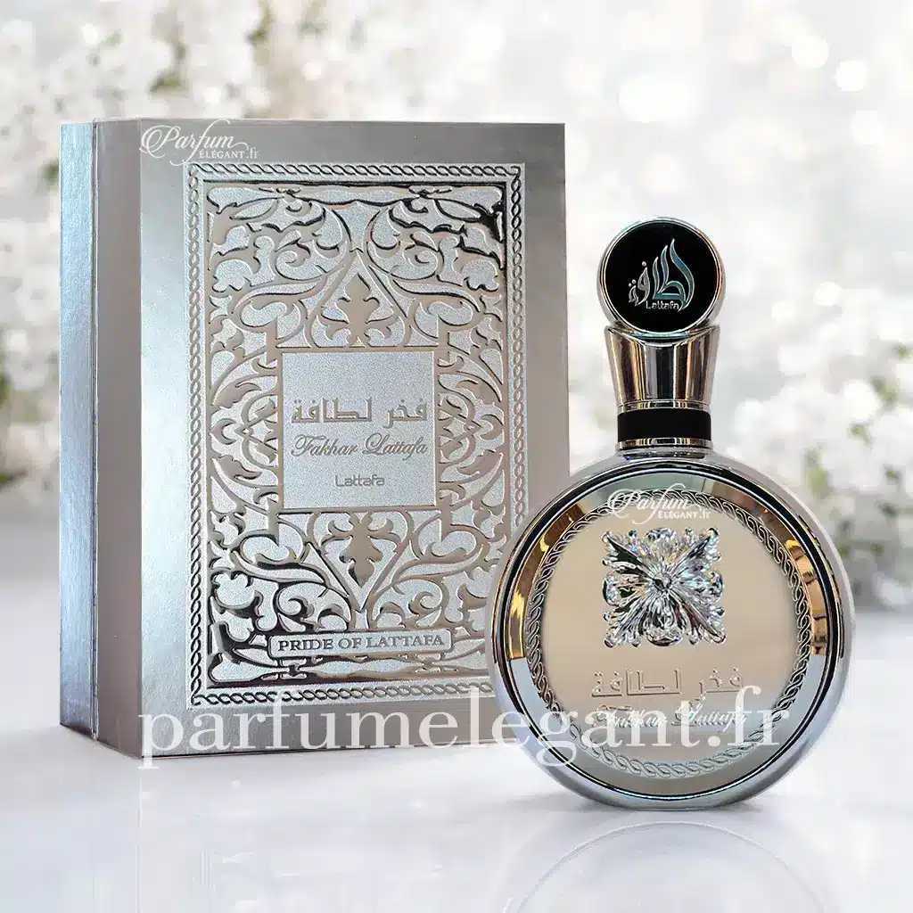 Fakhar Platin – Eau de Parfum Aromatique Fougère Homme & Femme 100ML 3 Fakhar Platin – Eau de Parfum Aromatique Fougère Homme & Femme 100ML – Image 3