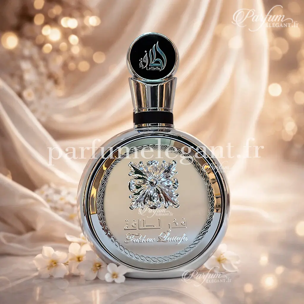 Fakhar Platin – Eau de Parfum Aromatique Fougère Homme & Femme 100ML 4 Fakhar Platin – Eau de Parfum Aromatique Fougère Homme & Femme 100ML – Image 4