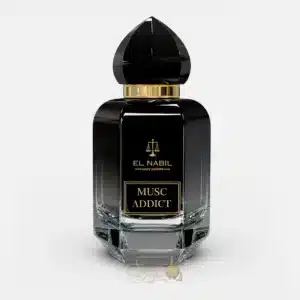 Flacon du parfum Musc Addict d'El Nabil Eau de Parfum 65 ml.
