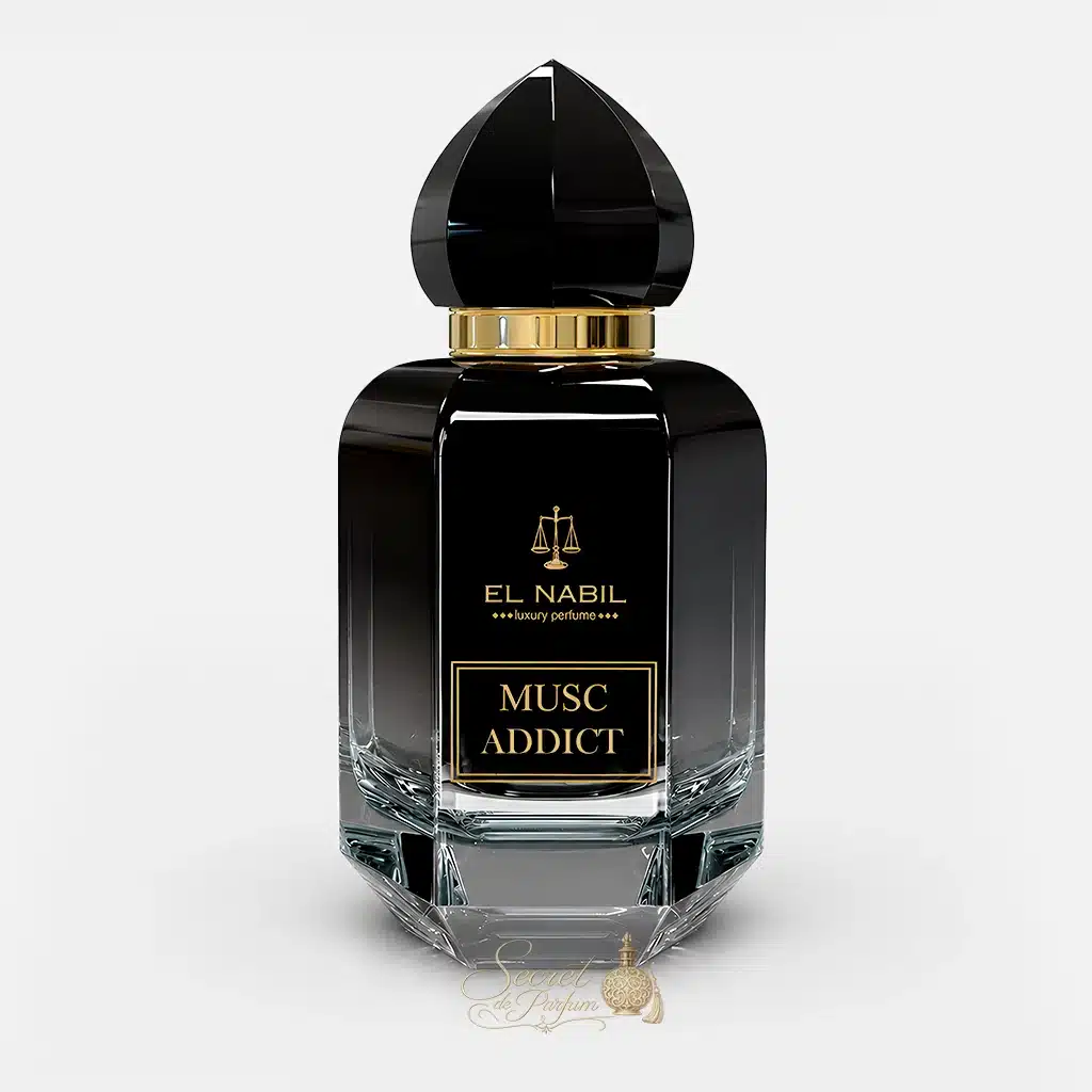 Musc Addict – Eau de Parfum Mixte 65 ml | El Nabil 1 Flacon du parfum Musc Addict d'El Nabil Eau de Parfum 65 ml.