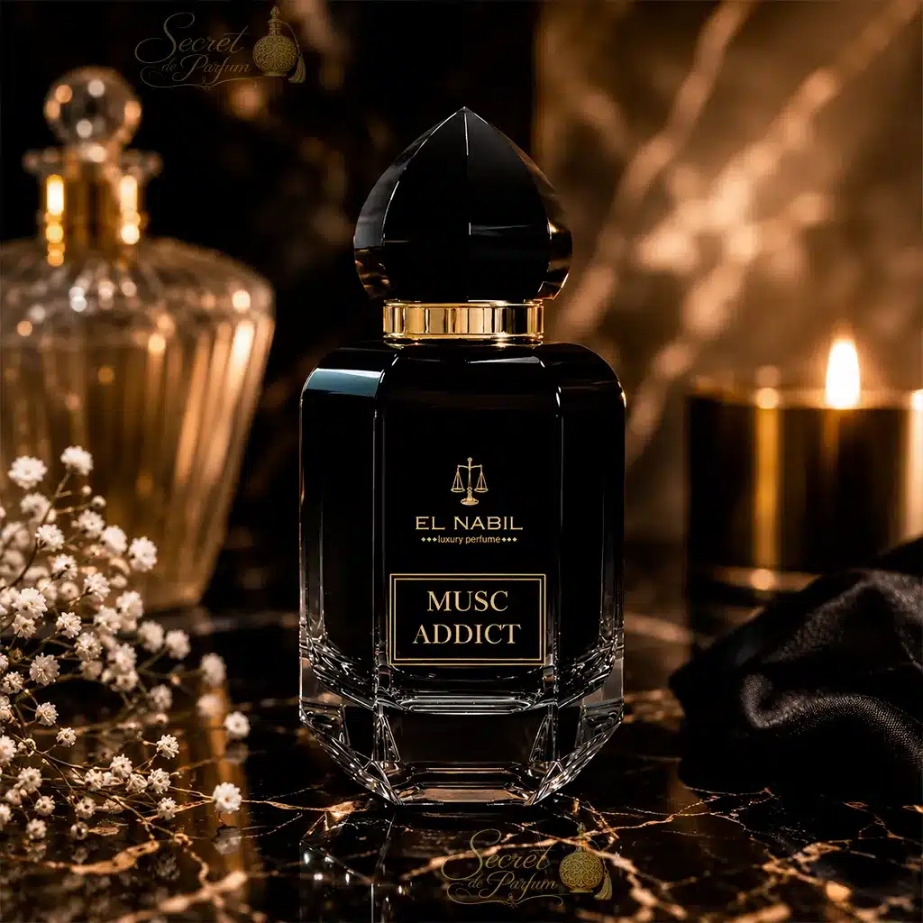 Musc Addict – Eau de Parfum Mixte 65 ml | El Nabil 4 flacon de parfum musc addict el nabil