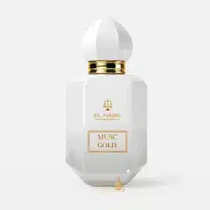 Flacon du parfum Musc Gold El Nabil Eau de Parfum 65 ml.