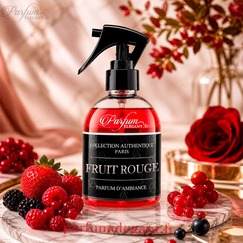 Fruit Rouge Parfum d’Ambiance – Spray Maison Fruité & Gourmand Collection Authentique Paris 2 Fruit Rouge Parfum d’Ambiance – Spray Maison Fruité & Gourmand Collection Authentique Paris – Image 2