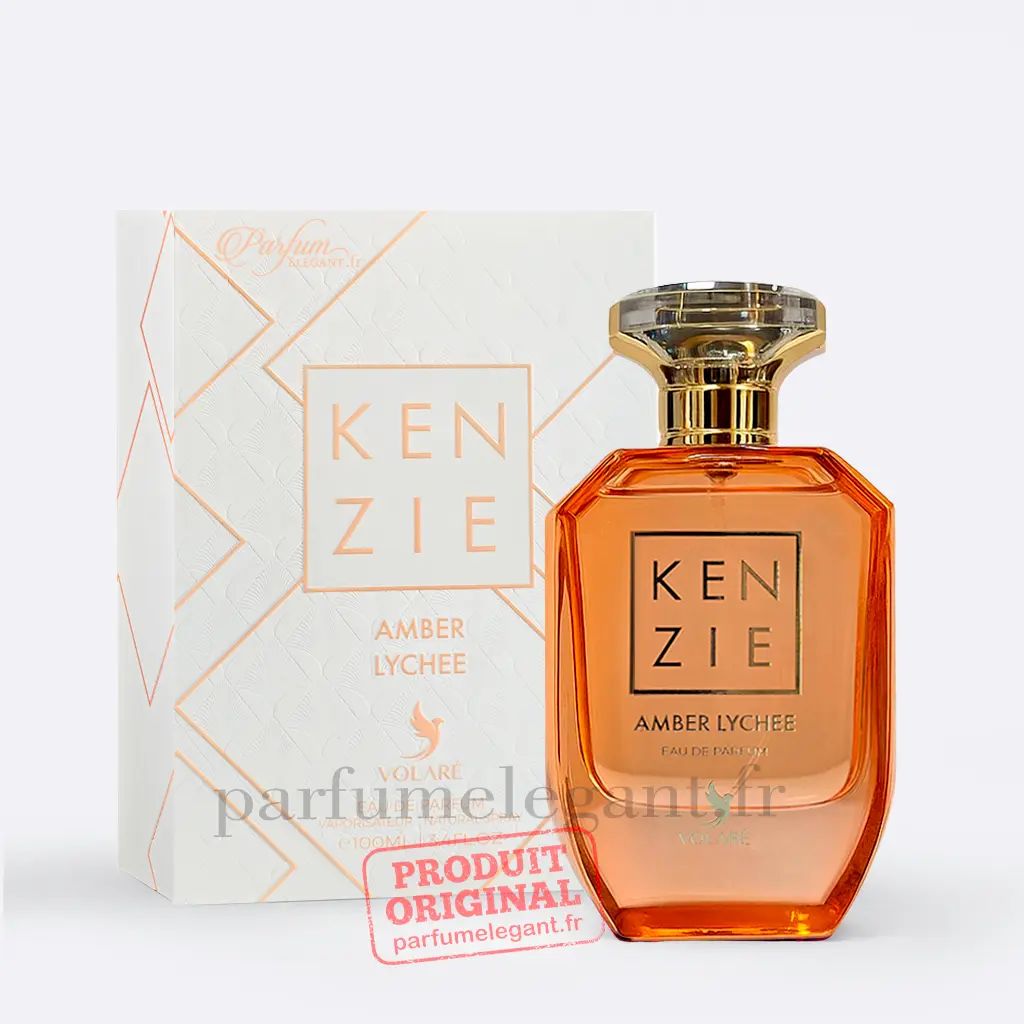 Kenzie Amber Lychee – Parfum Fruité Floral Ambré Élégant 1 Kenzie Amber Lychee – Parfum Fruité Floral Ambré Élégant