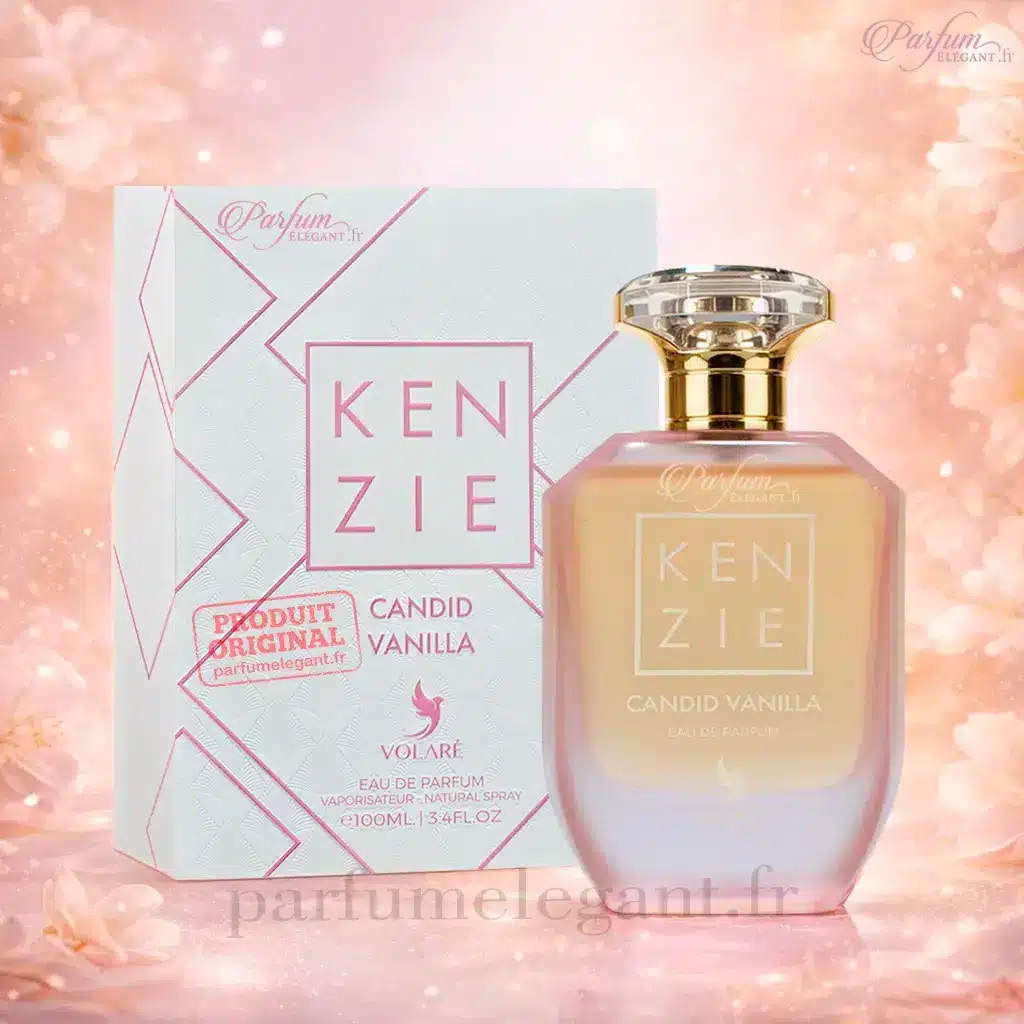 Kenzie Candid Vanilla – Parfum Gourmand Floral à la Vanille 3 Kenzie Candid Vanilla – Parfum Gourmand Floral à la Vanille – Image 3