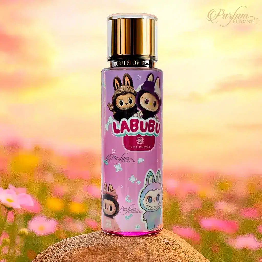 Labubu Dubai Flower – Brume Parfumée Gourmande Tendance 250ml 3 Labubu Dubai Flower – Brume Parfumée Gourmande Tendance 250ml – Image 3