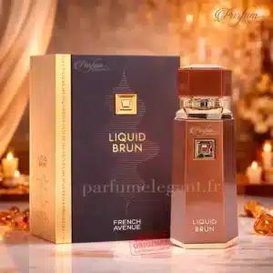 Liquid Brun – Parfum Oriental Ambré Puissant Homme French Avenue