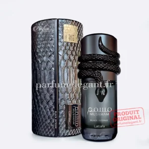 Musamam Black Intense Lattafa 100ml – Parfum Homme Intense