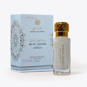 Musc Tahara Vanille – Dubai Flower 12ml – Musc Parfumé