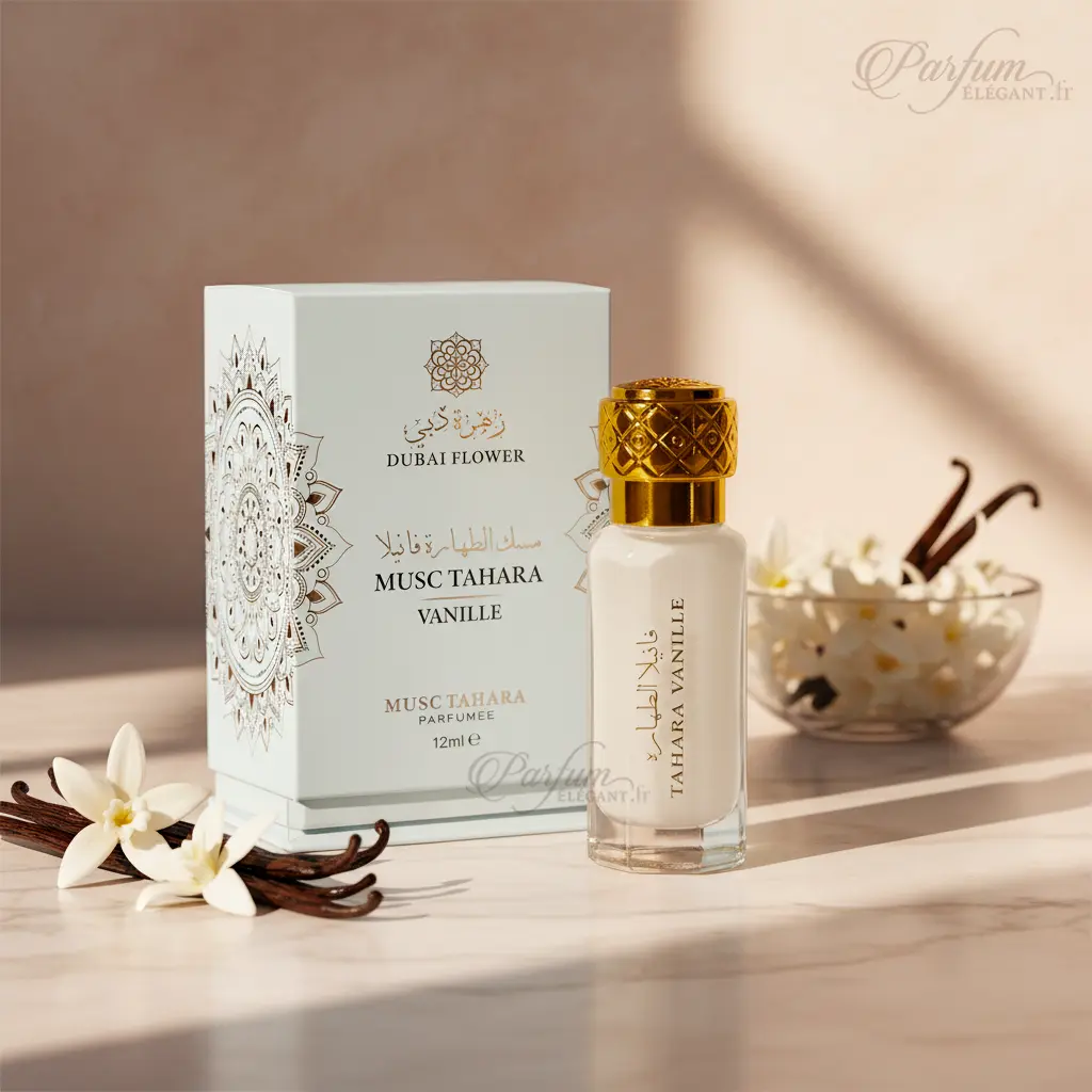 Musc Tahara Vanille – Dubai Flower 12ml – Musc Parfumé 3 Musc Tahara Vanille – Dubai Flower 12ml – Musc Parfumé – Image 3