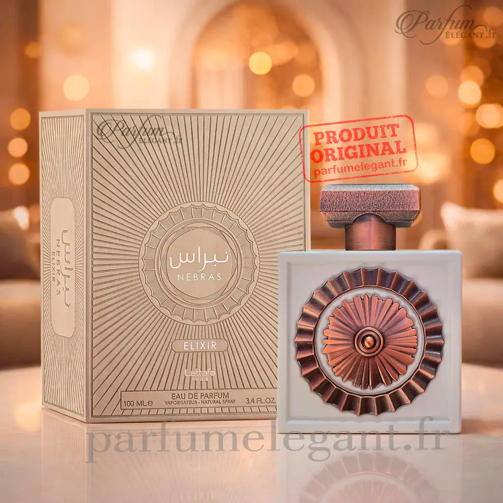 Nebras Elixir Lattafa 100ml – Parfum Mixte Gourmand & Vanillé 3 Nebras Elixir Lattafa 100ml – Parfum Mixte Gourmand & Vanillé – Image 3